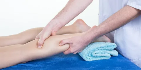 Sports recovery lymphatic massage